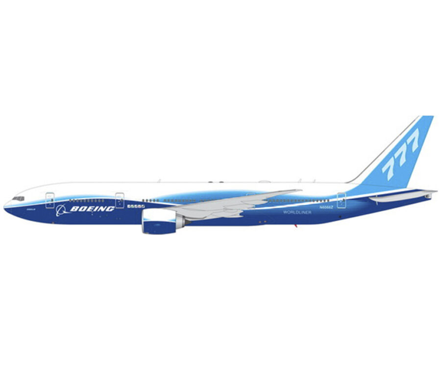 Boeing 777-200LR Boeing House Colors N6066Z