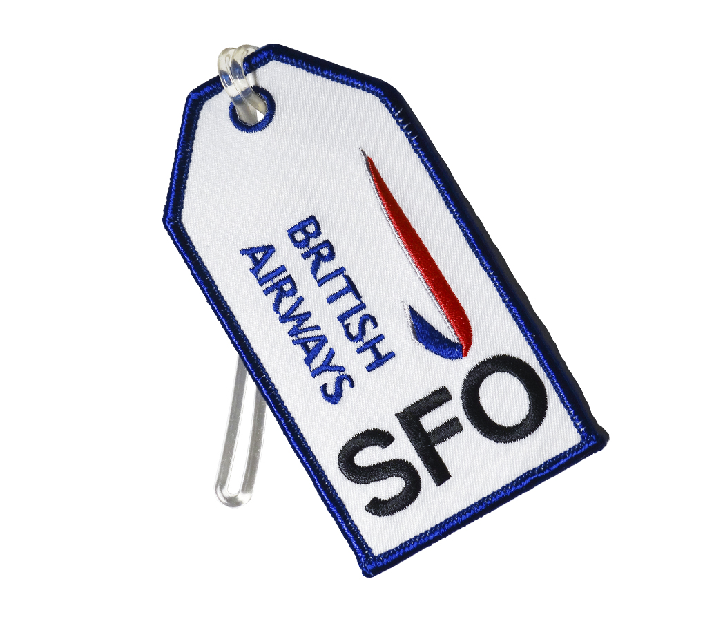 Etiqueta de Bagagem - British Airways SFO