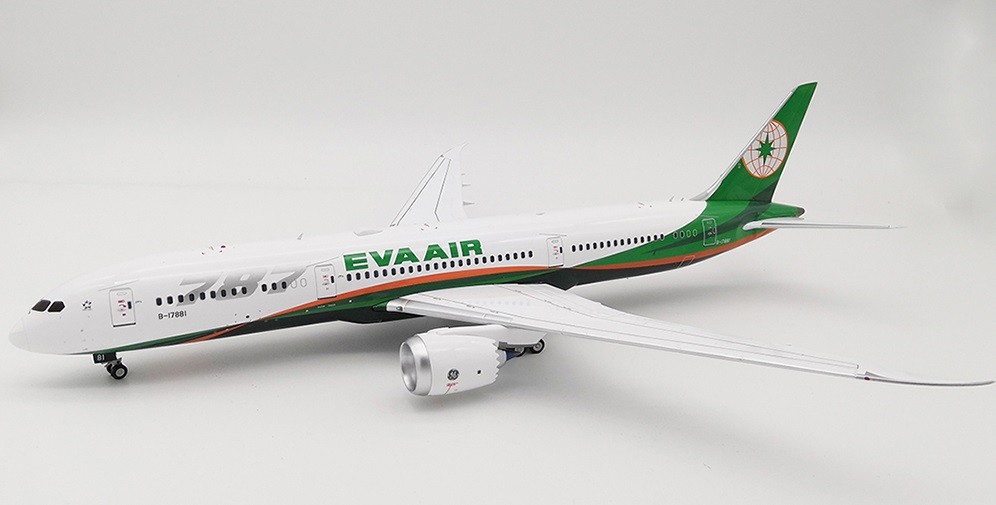 Boeing 787-9 Dreamliner EVA Air B-17881 With Stand