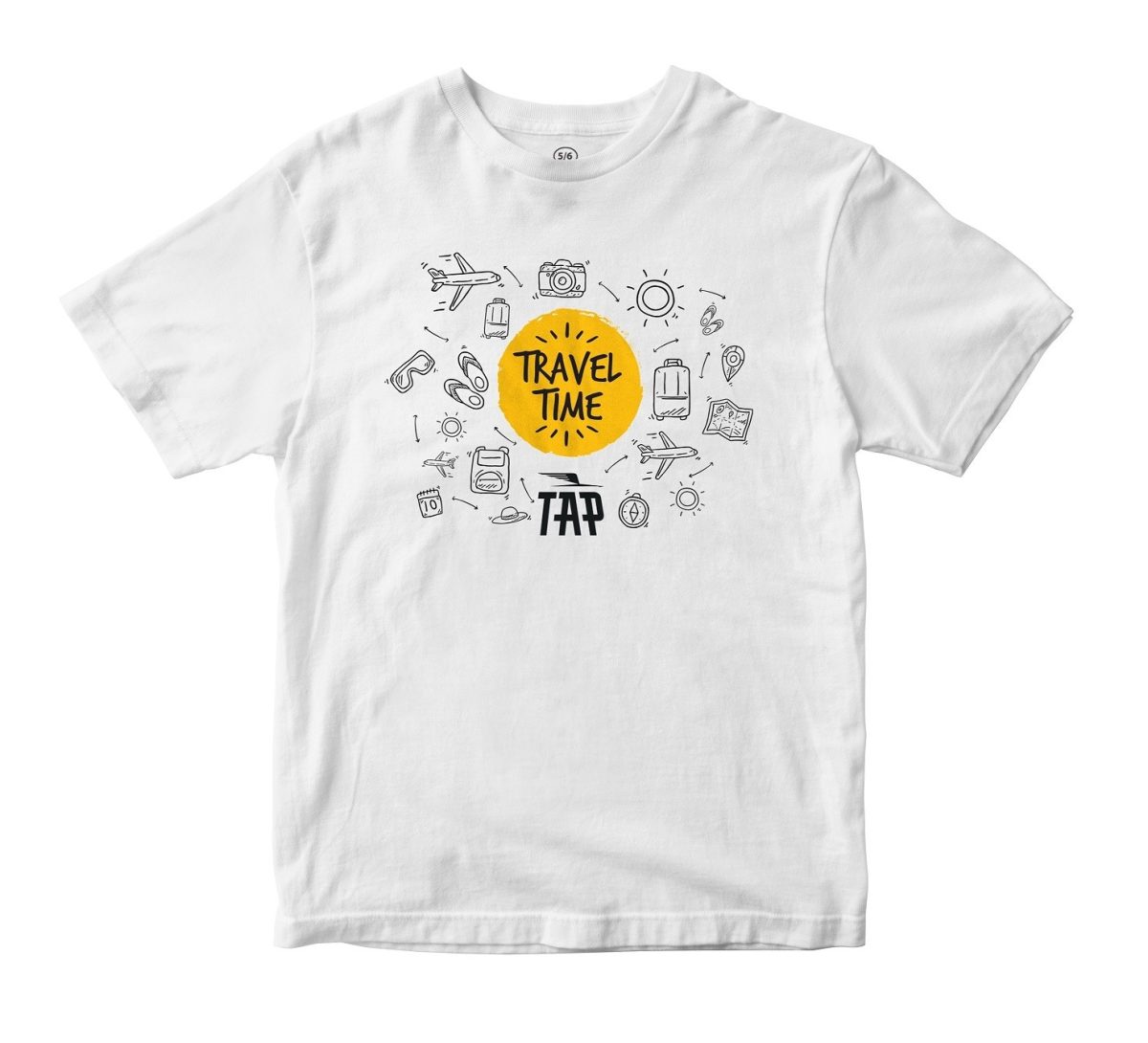T-shirt Criança TAP Travel Time