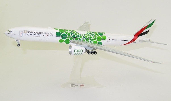 Boeing 777-300ER Emirates Expo 2020 Dubai "Sustainability" Green Livery A6-ENB