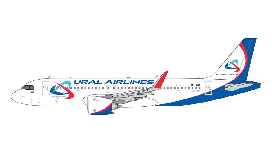 Airbus A320neo Ural VP-BRX