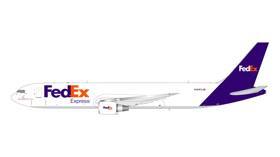 Boeing 767-300F FedEx N103FE