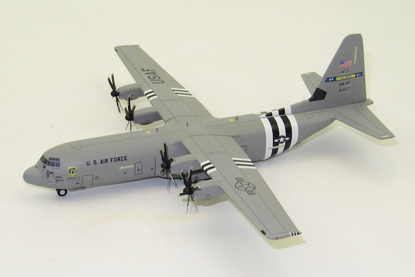 Lockheed Hercules C130J-30 USAF, US Air Force, 62nd Airlift Squadron, 314th Airlift Wing, Little Rock Air Base – "D-Day Heritage Flight" 14-5802