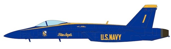 F18E Super Hornet US Navy, Blue Angels 1, 2021