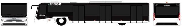 Airport Bus Set ( e.Cobus ) Set of 4
