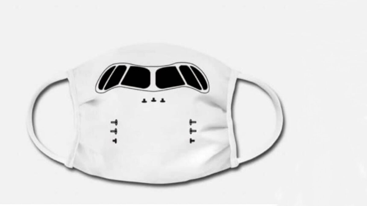 Máscara de Proteção - Cockpit