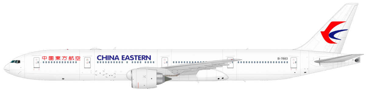 Boeing 777-300 China Eastern Airlines B-7883