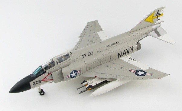 McDonnell Douglas F4J Phantom II US Navy, 157299, VF-103 "Sluggers', USS Saratoga, 1971