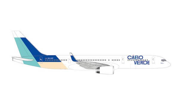 Boeing 757-236(WL) Cabo Verde Airlines Island of Sal D4-CCF