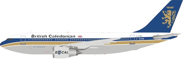 Airbus A310-200 British Caledonian Airways G-BKWU With Stand