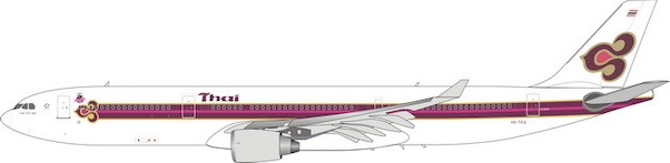 Airbus A330-300 Thai Airways Love Chiang Mai HS-TEG