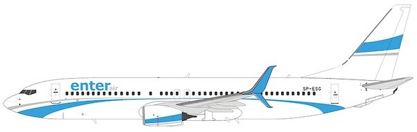 Boeing 737-800/w Enter Air SP-ESG with scimitar winglets