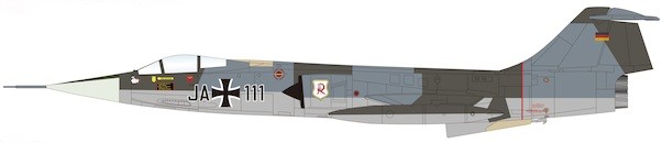 F104G Starfighter Luftwaffe, JA+111, JG 71 "Richthofen", Air Defence Competition 1967