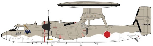 Northrop Grumman E-2C Hawkeye 34-3459, AEW Group, JASDF, Misawa AB, 2019