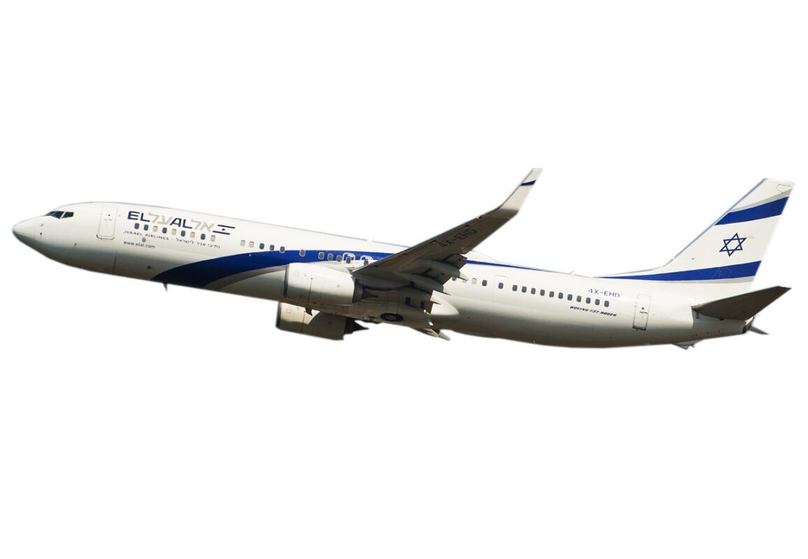 Boeing 737-900(ER) El Al Israel Airlines "Peace Title" 4X-EHD With Stand