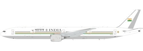 Boeing 777-300ER Indian Air Force VT-ALV with stand