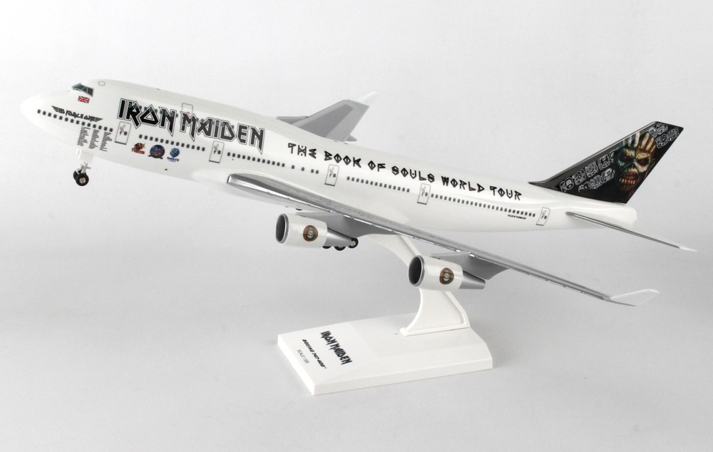 Boeing 747-400 Iron Maiden "The book of Souls tour" 2016 TF-AAK