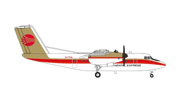 DHC7 Continental Express N47RM