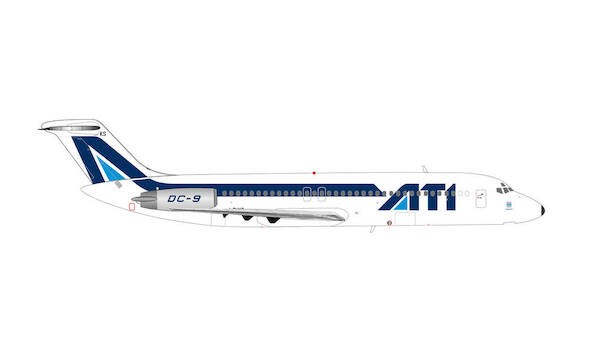 Douglas DC9-50 ATI Aero Trasporti Italiana Basilicata I-RIKS
