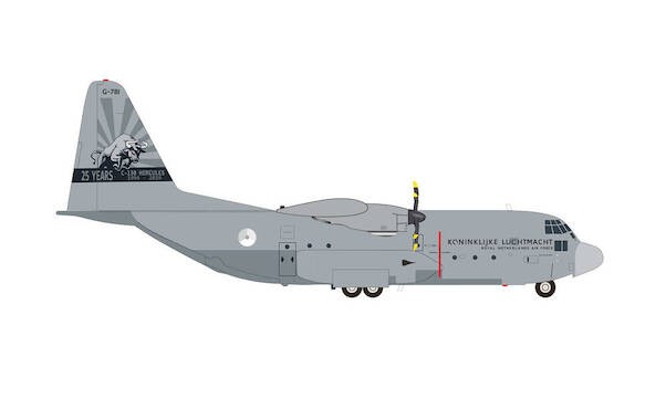 Lockheed Hercules C130H Royal Netherlands Air Force 336 sq. 25 Years G-78I