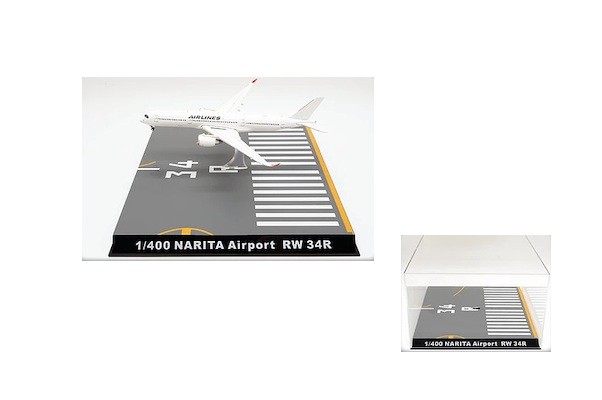 Narita Airport Runway 34R Display Case