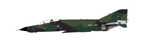 McDonnell Douglas F4E Phantom II "Norm 83A" 35+67, AufklG 52, Luftwaffe, Leck 1992