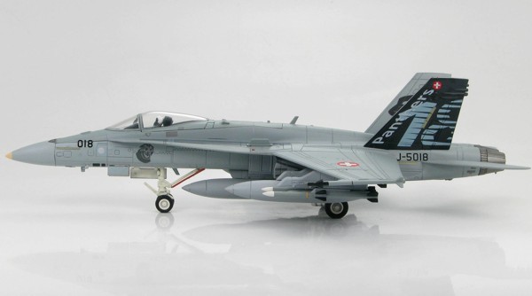 F18C Swiss Air Force, J-5018, 18th Sqn "Panthers" Nov 2009
