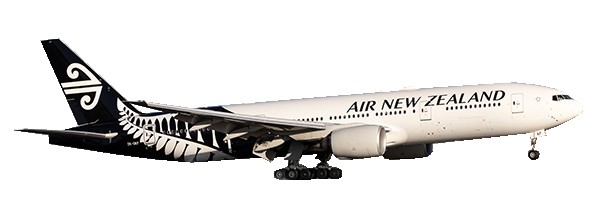 Boeing 777-200ER Air New Zealand ZK-OKF With Stand