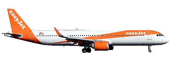 Airbus A321neo EasyJet Europe OE-ISB With Stand