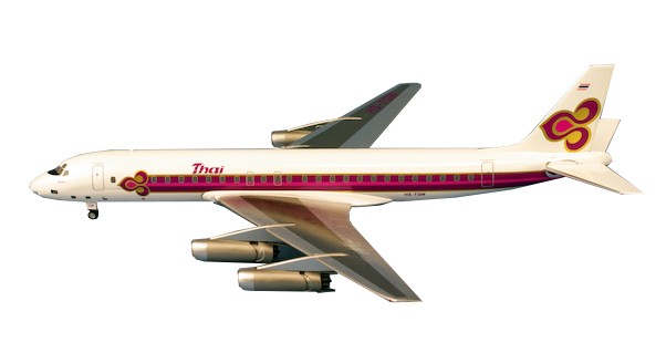 Douglas DC8-33 Thai International HS-TGW