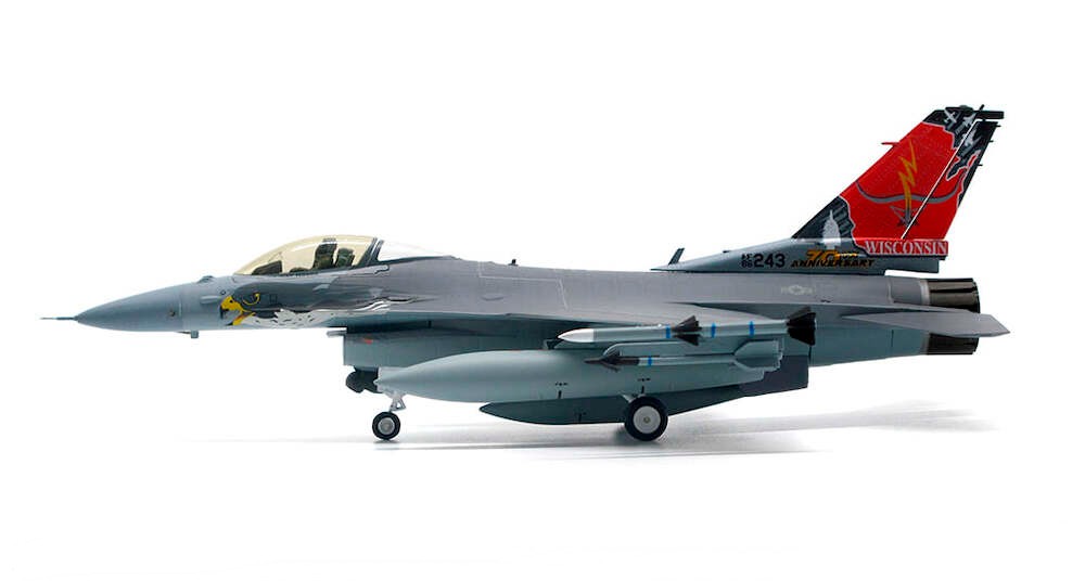 F16C Fighting Falcon USAF, US Air Force, ANG, 115th Fighter Wing, 70th Anniversary Edition, 2018
