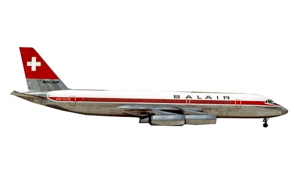 Convair CV990 Balair HB-ICH