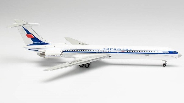 Ilyushin IL62M Aeroflot Le Bourget 1971 IL-62M 50th Anniversary CCCP-86673