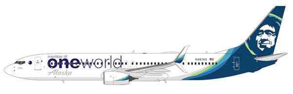Boeing 737-900ER Alaska Airlines N487AS One World
