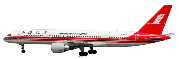 Boeing 757-26D Shanghai Airlines B-2875