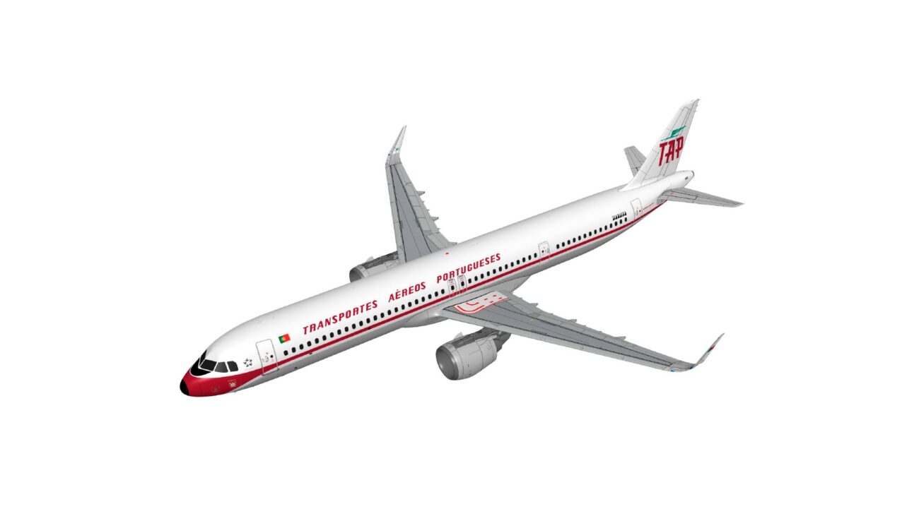 Airbus A321neo RetroJet TAP CS-TJR