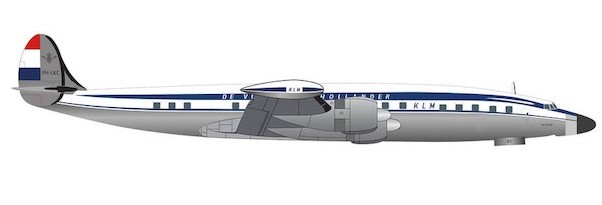 Lockheed L1049G Super Constellation KLM "Negaton" PH-LKC