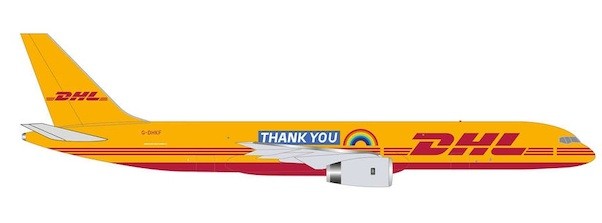 Boeing 757-200F DHL Air "Thank you" G-DHKF