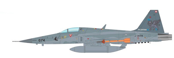 Northrop F-5E Tiger II Swiss Air Force, J-3074 Pa Capona 2017