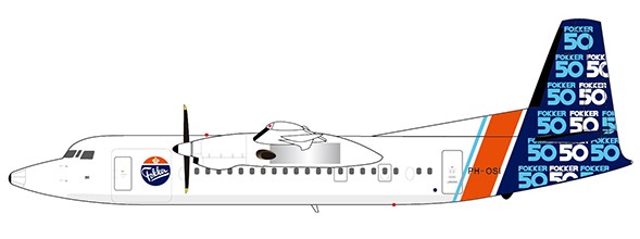 Fokker 50 Fokker House Color PH-OSI