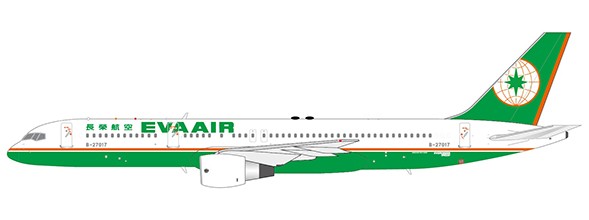 Boeing 757-200 EVA Air B-27021