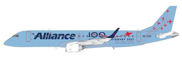 Embraer ERJ190 Alliance Airlines "Air Force Centenary 2021" VH-UYB