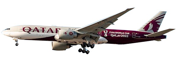 Boeing 777-200(LR) Qatar Airways "World Cup Livery" A7-BBI