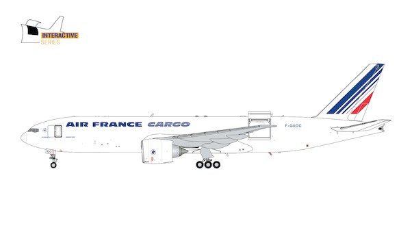 Boeing 777LRF Air France Cargo F-GUOC interactive series