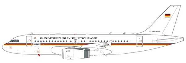 Airbus A319(CJ) Luftwaffe German Air Force 15+01
