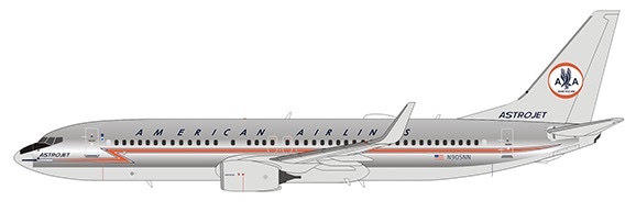 Boeing 737-800 American Airlines retro "AstroJet" N905NN