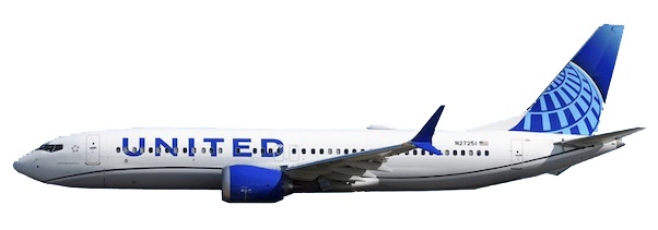 Boeing 737 MAX 8 United Airlines N27251