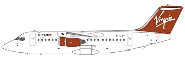 BAE146-200 Virgin Express / City Jet EI-JET