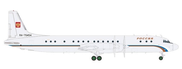 Ilyushin IL18 Rossiya Russian State Transport Company RA-75454
